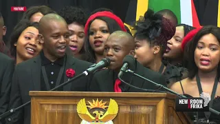 #JosephShabalala's grandchildren took to the stage to pay tribute to their grandfather