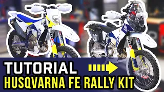 2021 Husqvarna FE Instruction Video REBEL X Rally Kit