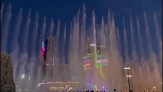 Поющие фонтаны в Ташкенте. Парк крутой