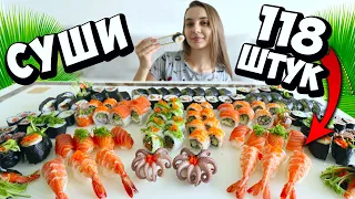 Cooking SUSHI ROLLS in Thailand, VERY TASTY! How to make sushi rolls at home