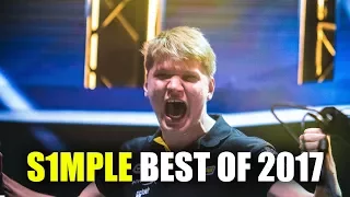 ЛУЧШИЕ МОМЕНТЫ СИМПЛА ЗА 2017 ГОД / S1MPLE BEST PLAYS OF 2017 CSGO