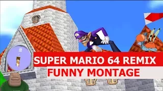 Super Mario 64 Theme Remix - FUNNY MONTAGE