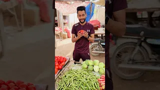 Apki favourite Vegetable konsi hai?😂 bhao tao kr liya kro😁 Salman Noman❤️ #shorts