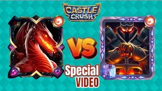 Dragon💥vs Black Knight🔥a special video💥from castle crushers💕