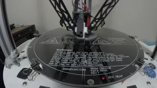 4K Timelapse:  3D Printing a fan at 0.1 mm layer height