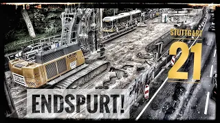 [ENDSPURT] Freitagmorgen auf der Stuttgart 21 Baustelle | 06.09.2019 | #S21 #stuttgart21