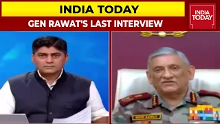 CDS General Bipin Rawat No More: India's Topmost Officer's Last Interview | India Today
