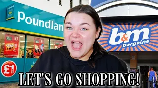 COME SHOPPING WITH ME - GIRLY DAY OUT! poundland, b&m and tk maxx! Ad