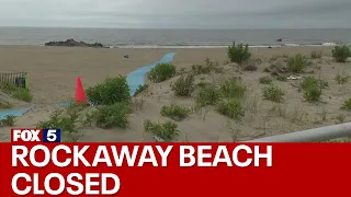 Rockaway Beach closed after swimmer bitten by shark