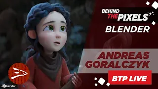 Andreas Goralczyk - Production with Blender & BTS of "Spring" | 3dsense Behind the Pixels Live