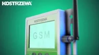 GSM модуль Kostrzewa - диспетчеризация пеллетного котла