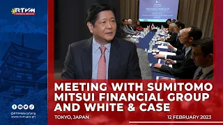 Meeting with Sumitomo Mitsui Financial Group and White & Case 2/12/2023