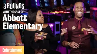 3 Rounds with The Cast of 'Abbott Elementary' | Entertainment Weekly