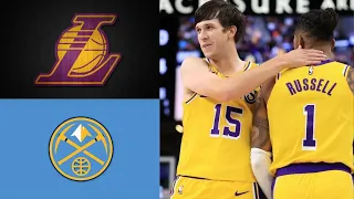 Lakers vs Nuggets | Lakers GametimeTV | Lakers Team highlights