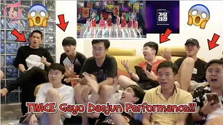 ONCE Fanboys TWICE SBS Gayo Daejun Performance Reaction | Fancy + Yes or Yes + DTNA + Feel Special