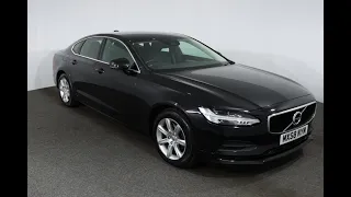 VOLVO S90 2.0 D4 Momentum  Finished in Onyx Black Metallic Reg MX68NYM