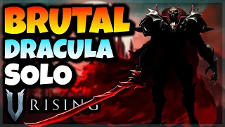 How To Beat Brutal Dracula SOLO In V Rising 1.0