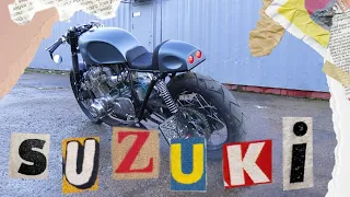 Кафе рейсер Suzuki GS 750! Результат реставрации кафе рейсера от мотоателье Ретроцикл.