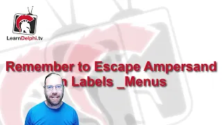 Don't make this common GUI mistake - Delphi #214