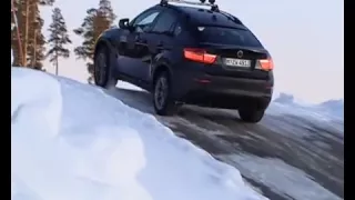 BMW X6 and X5 - Test in Snow