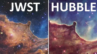 JWST vs HUBBLE ALL FIRST IMAGES COMPARISON