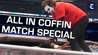 The Coffin Match😮: Sting & Allin vs Strickland & Christian Cage - AEW All In London 2023 | Eurosport