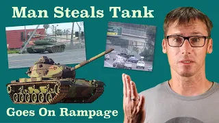 That Time a Man Stole a Tank and Went on a Rampage #shorts