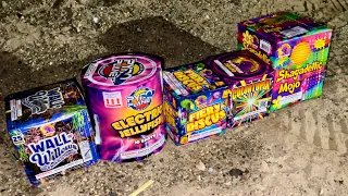 Lighting $100 Worth of Phantom Fireworks (Without Buy one Get one)