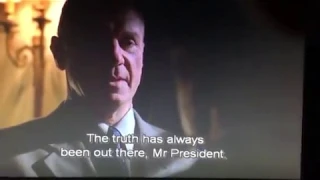 The X-Files - George W. Bush (Deleted Scene)