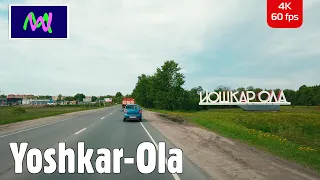 Driving in Russia 4K: Yoshkar-Ola, Mari El | Scenic Drive road | Follow Me