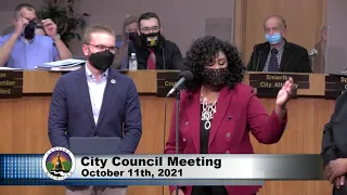 October 11th, 2021 City Council Meeting
