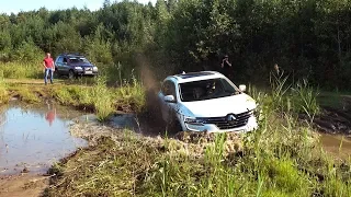 Жёсткий тест на бездорожье - такого мы не ждали! Новый дизельный Renault Koleos 2018 с вариатором.