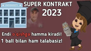 2023- yilda Super kontraktga qanday ariza yoziladi? Kimlar uchun?