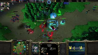 Cas(UD) XiaoY(ORC) vs Pokey(NE) SwordPuppy(UD) - Warcraft 3: Classic - RN6309