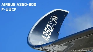 Самолет Airbus A350 с "умным" салоном Connected Experience на МАКС-2019