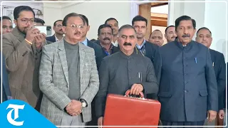 CM Sukhvinder Sukhu presents Himachal Pradesh Budget