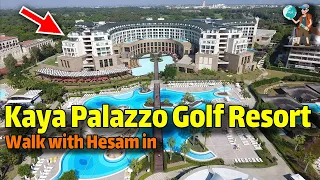Kaya Palazzo Golf Resort HOTEL Uall Inclusive ANTALYA WALKING TOUR Travel Vlog : Kaya Palazzo