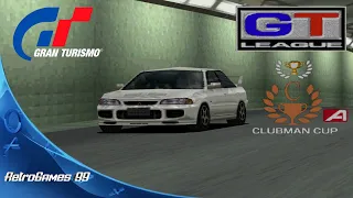 Gran Turismo [PS1] | GT League / Clubman Cup - Mitsubishi Lancer Evo III | RetroGames 99