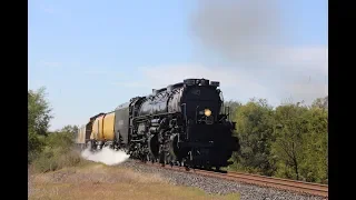 The Ultimate Chase of UP 4014, with a Freight! -Railfanning 11/4/2019