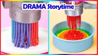 🤪 DRAMA Storytime 🌈 Satisfying Rainbow Cake Hacks Compilation