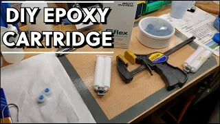 Make Your Own Epoxy Dispensing Cartridge With Any 2 Part Adhesive | DIY G Flex Video