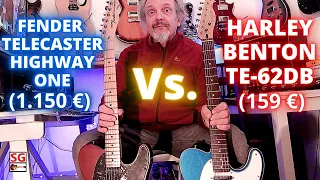 FENDER AND HARLEY BENTON TELECASTER COMPARISON ...IS THE ENDING SO OBVIOUS ?? 🤔🤔