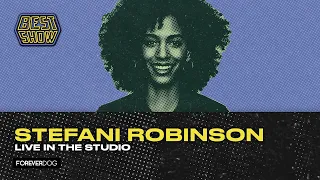 Atlanta's Stefani Robinson live in studio I THE BEST SHOW with Tom Scharpling