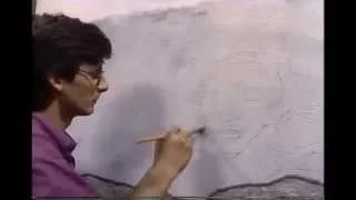 Michelangelo's fresco painting technique