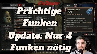 Diablo IV - Prächtige Funken - Uber Unique Crafting - So funktionierts!