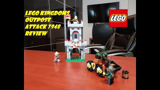 LEGO Kingdoms Outpost Attack 7948 Review!