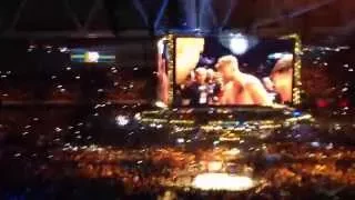 Alexander Gustafsson walkout UFC on FOX 14 Fight Night Stockholm