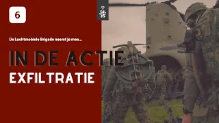 #06 IN DE ACTIE exfiltratie  🦅Kijk mee met een oefening van de Luchtmobiele Brigade!