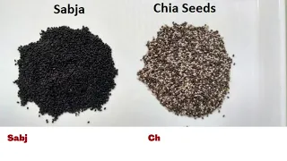 7 Differences between Chia Seeds & Sabja Seeds