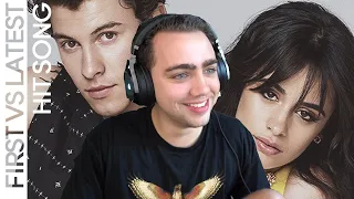 Mizkif Reacts to artists' first vs latest hit song part 2